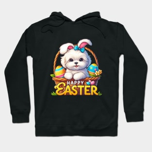 Maltipoo Easter Bunny Hoodie